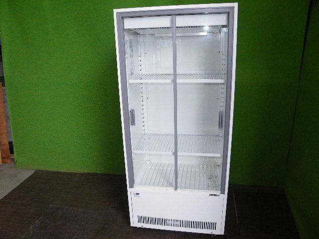サンデン 冷蔵ショーケース VRS-106XE 幅633×奥行43.5×高さ1442mm 単相100V C-1532