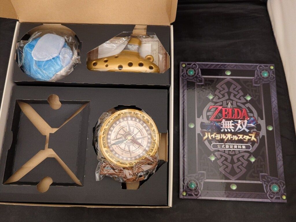 【美品：ソフトなし】ゼルダ無双 トレジャーボックス 特典のみ 任天堂 ゼルダ無双 ハイラルオールスターズ トレジャーボックス/特典