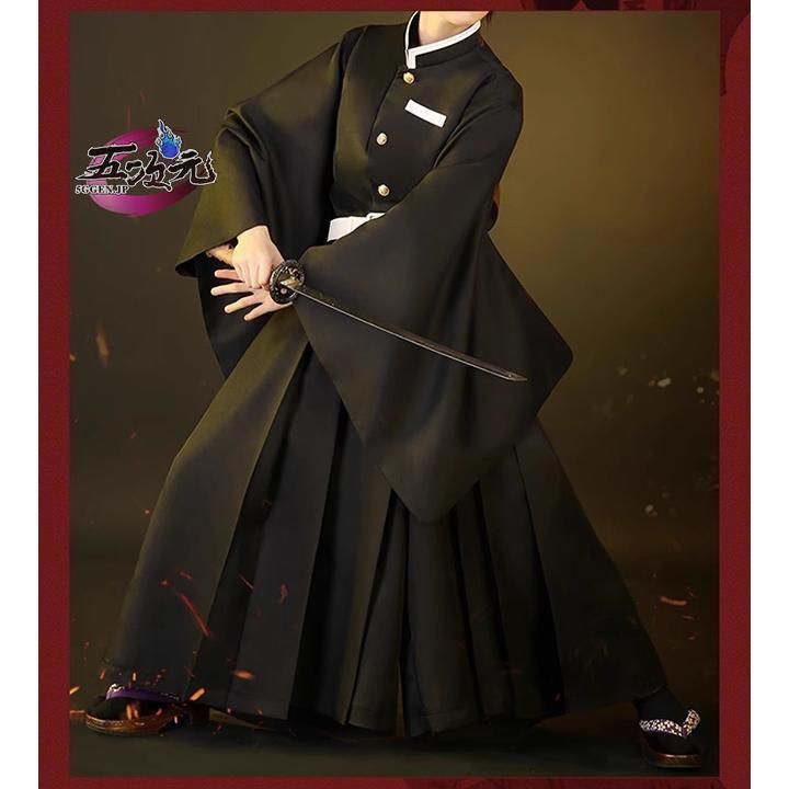 鬼滅の刃　時透無一郎　コスプレ　衣装　ウィッグ 三分妄想 鬼滅の刃 コスプレ 鬼殺隊 時透無一郎 ウィッグ