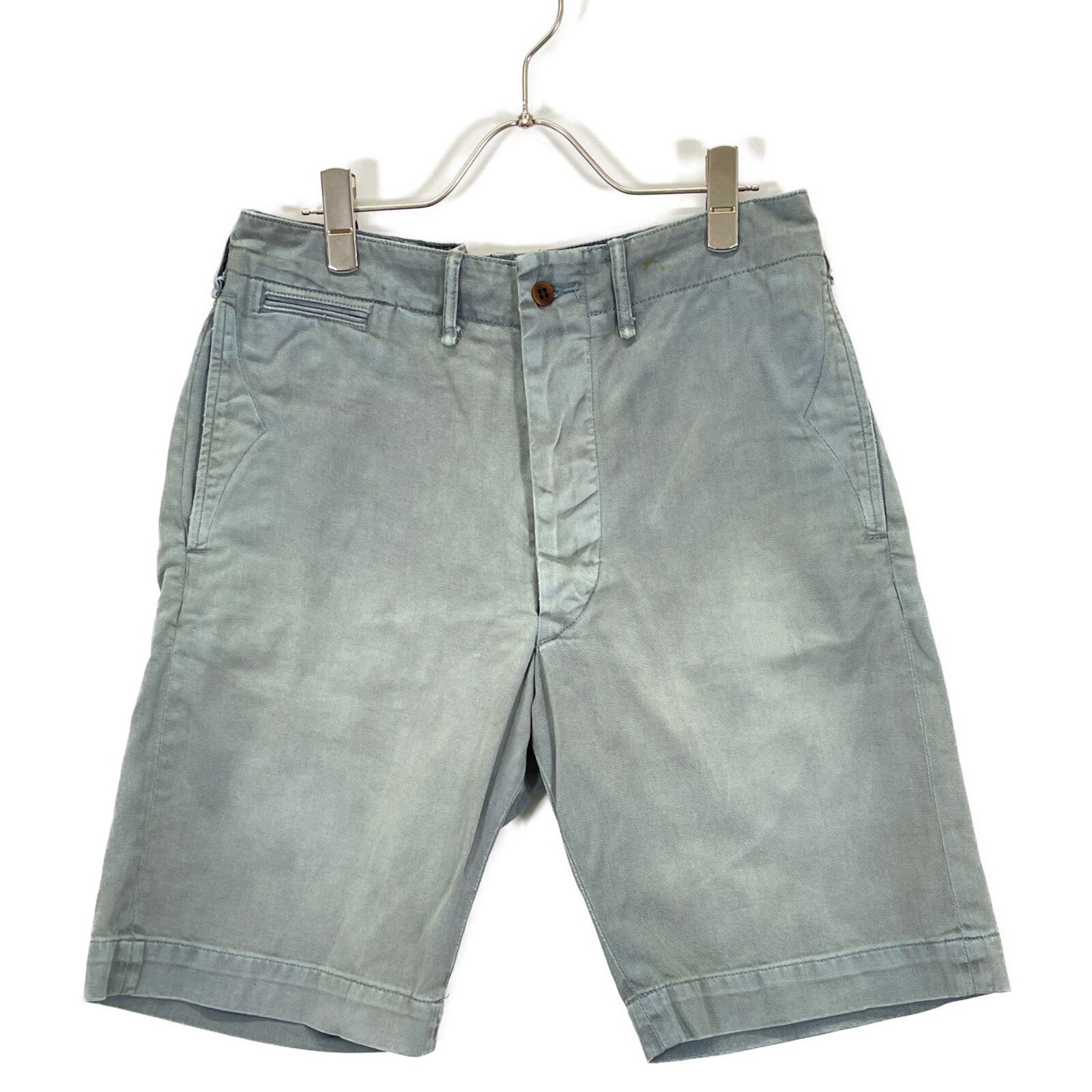 RRL ダブルアールエル 加工 ボタンフライ ショートパンツ 30 タイプ