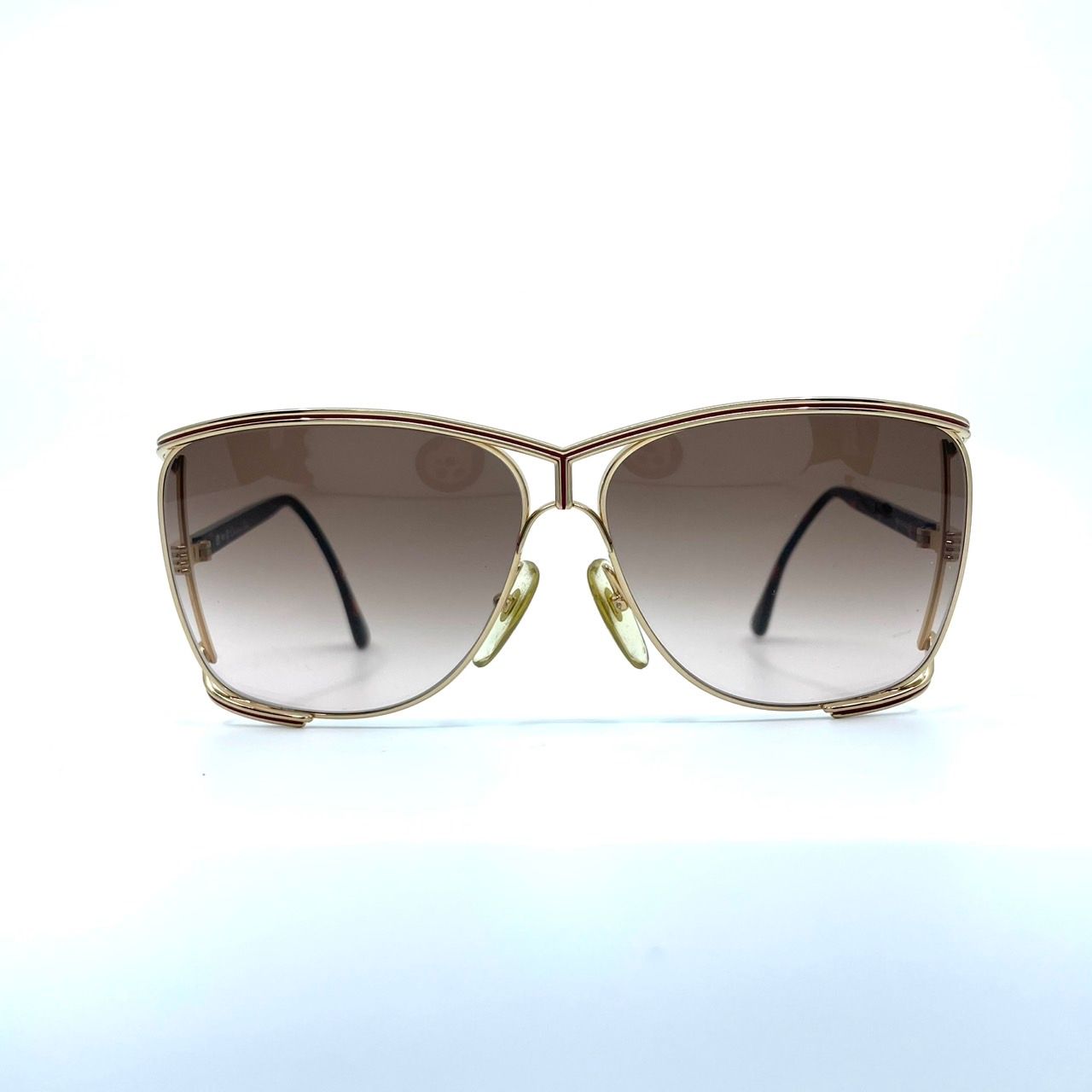 超美品 Christian Dior ディオール サングラス デミ柄 マーブル