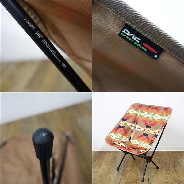 極美品 ペンドルトン 安い ヘリノックス PENDLETON Helinox チェアー