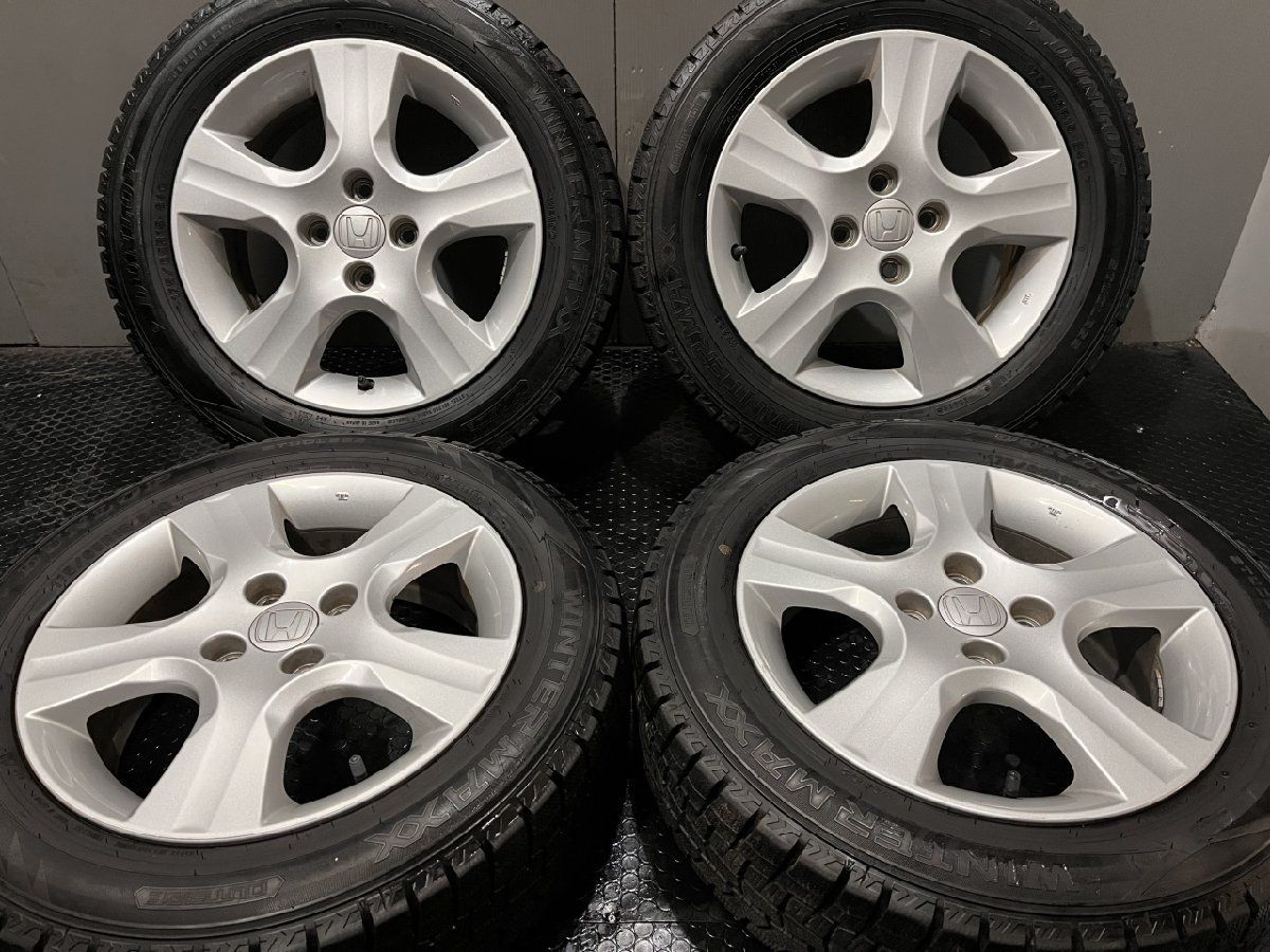 DUNLOP WM02 175/65R15】スタッドレス【HONDA フィット 純正ホイール 