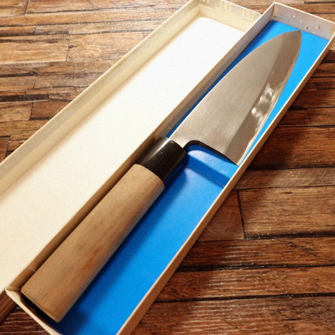 貞宗 出刃包丁 研ぎ済 水牛柄 未使用保管品 箱付き 170mm - メルカリ