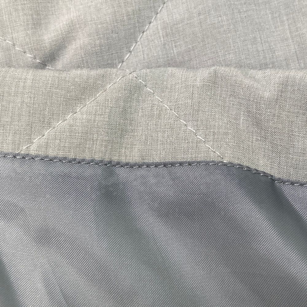 ジップワンピース グレー系