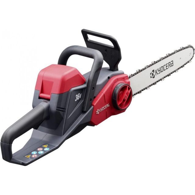 京セラ 旧リョービ 充電式チェンソー DCS3640L2 663300A 36V 有効切断長さ350mm リヤハンドル KYOCERA