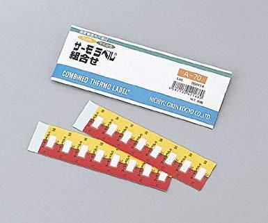2営業日で発送 日油技研工業 組み合わせサーモラベル A-80 80枚NC200007891-5616-04