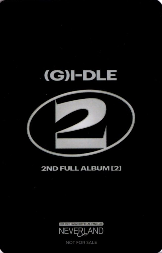(G)I-DLE「2」FC限定VICTOR特典　(G)IDLE G)I-DLE｜2nd Full Album 『2』でカムバック｜STD Ver.&Jewel Ver.対象