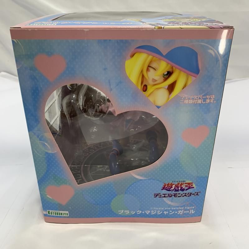 中古】HB開封/欠品)KOTOBUKIYA ブラック・マジシャン・ガール 1/7