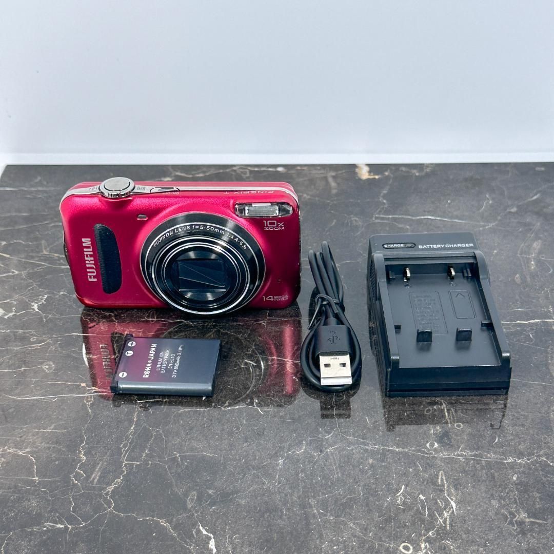 FUJIFILM FINEPIX T300 レッド 富士フイルム ファインピックス