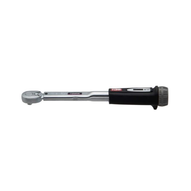 トネ TONE プレセット形トルクレンチ ダイレクトセットタイプ T2MN6-QL 差込角6.35mm 1|4” ブラック 6N m