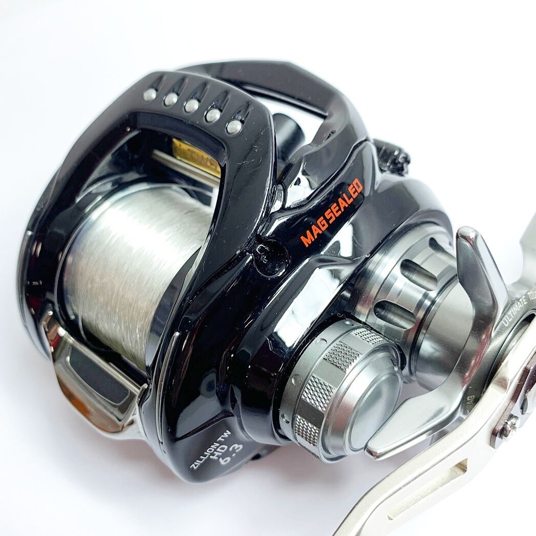 DAIWA ダイワ ジリオンTW HD 6.3 ベイトリール 一部剥がれあり DAIWA