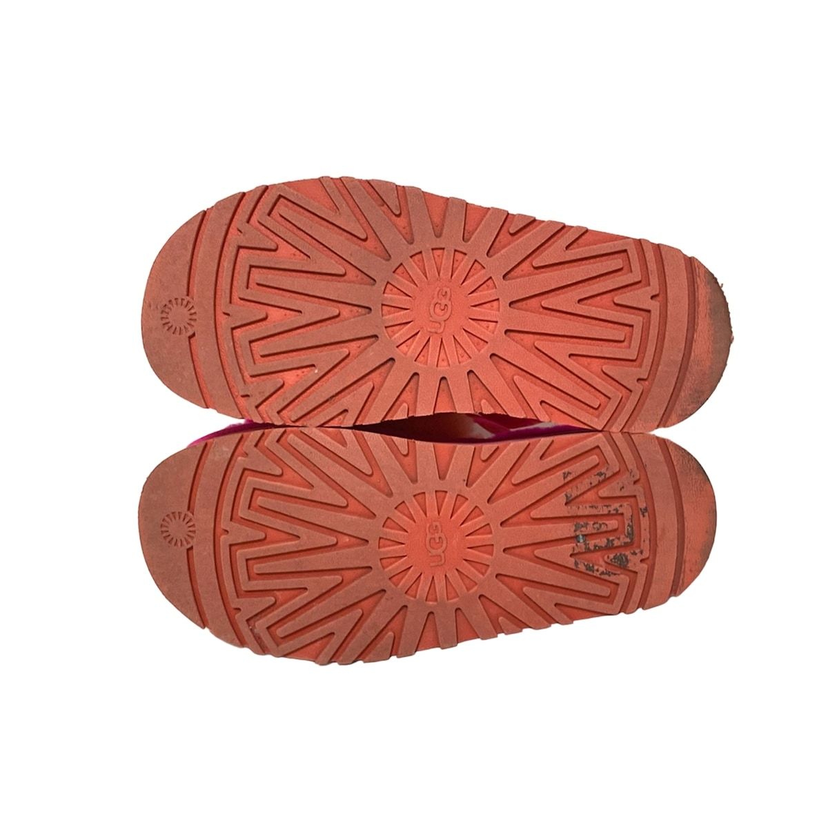 チェック柄 ファー