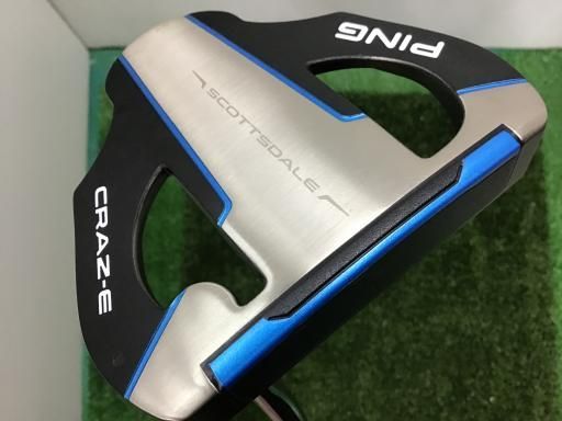 ピン Scottsdale CRAZ-E CB 2025 38インチ パター PT スチール フレックスその他 メンズ 男性用 右利き 右用 Bランク ゴルフクラブ