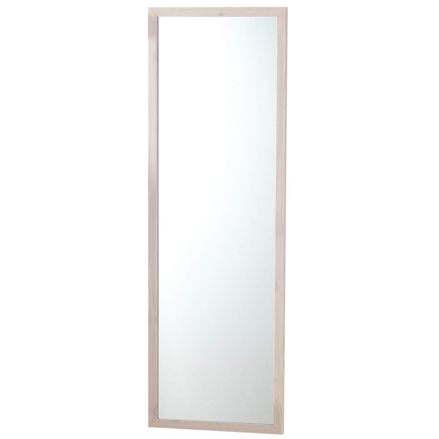 武田コーポレーション(Takeda corporation) ウォールミラー 【鏡・ミラー・姿見】 90 ホワイト WLM-90WH 30×1.5×90cm