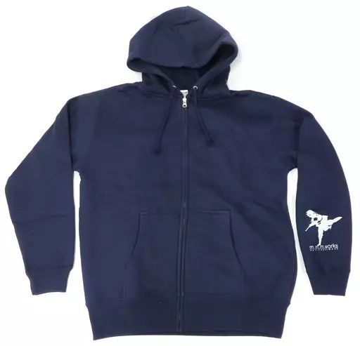 中古】同人Tシャツ・衣装系 【DOGS】パーカー ネイビー・Lサイズ(三輪