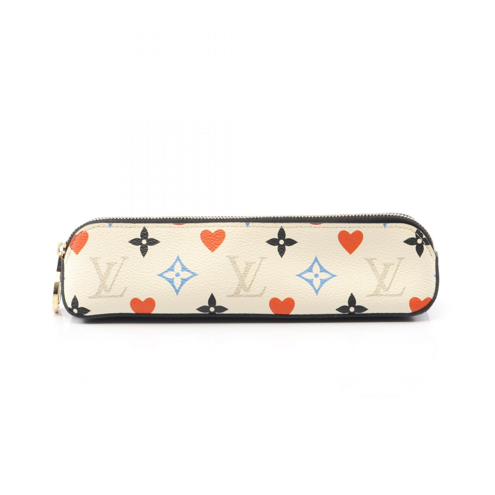 ルイ ヴィトン LOUIS VUITTON ペンケース トゥルース エリザベット モノグラム ゲームオンコレクション GI0585 ブロン レザー トゥルース エリザベット レディース