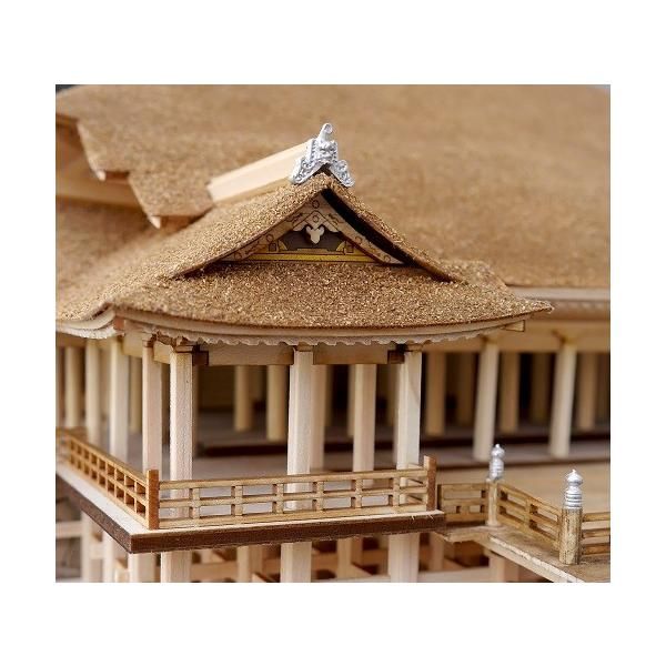新品 木製建築模型1/150 清水寺 楽天市場】【送料無料】 木製建築模型 1/150 清水寺 本堂・舞台