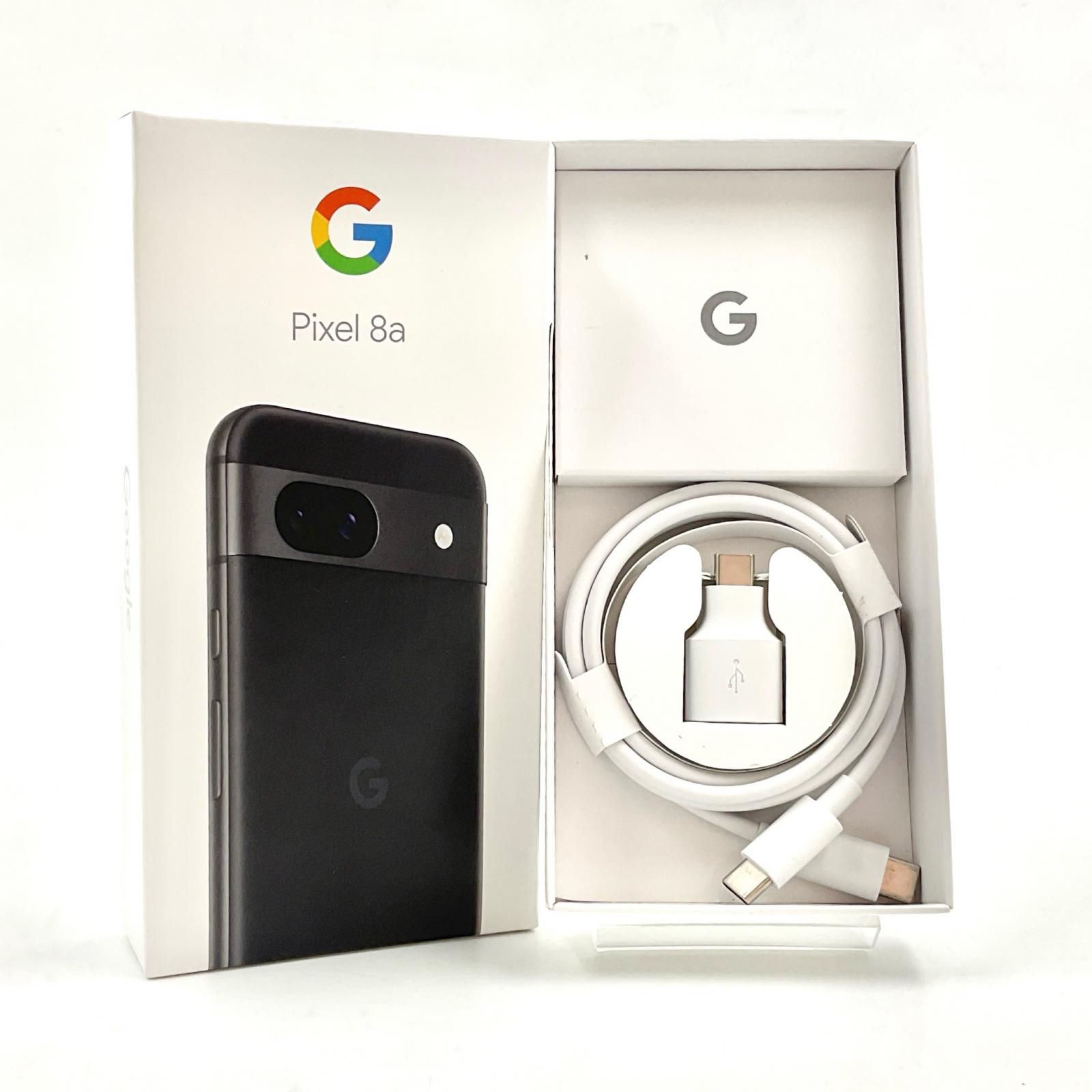 Google Pixel 8a 128GB Obsidian au SIMフリー G576D 超美品