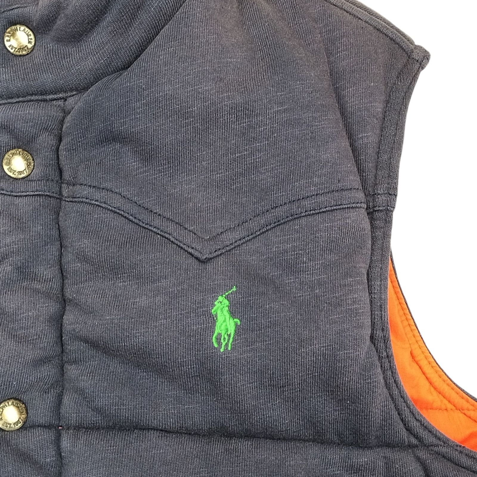 【POLO RALPH LAUREN】中綿ベスト ポニー刺繍 紳士の証✨ポニー刺繍】 ポロラルフローレン POLO RALPH LAUREN