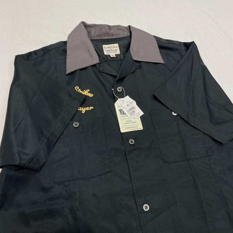 フェローズ ボーリングシャツ Lucky Strikes 刺繍入り Mサイズ フェローズ ボーリングシャツ Lucky Strikes 刺繍入り Mサイズ