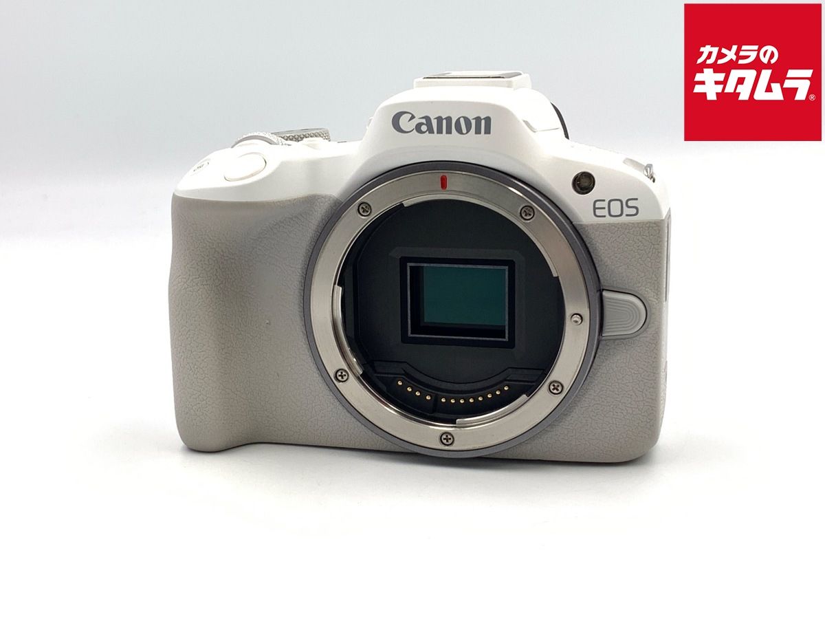 並品 キヤノン EOS R50 ボディ ホワイト