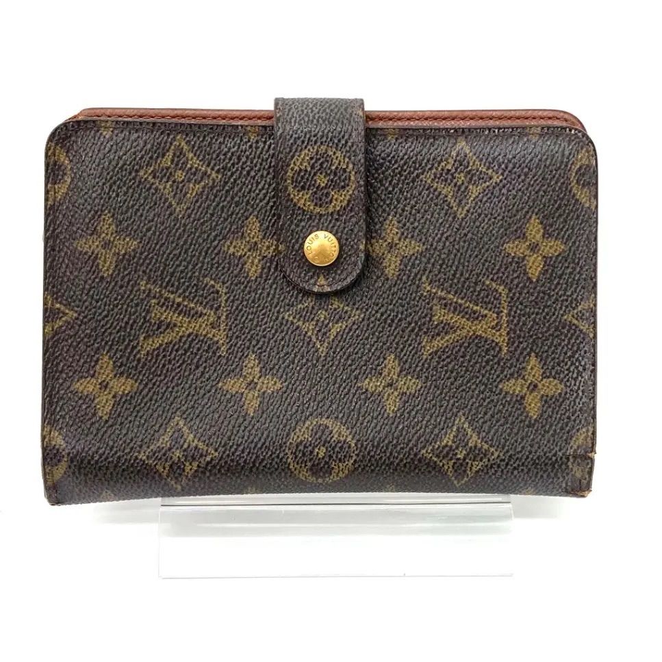 LOUIS VUITTON】ルイヴィトン モノグラム M61207 ポルトパピエジップ