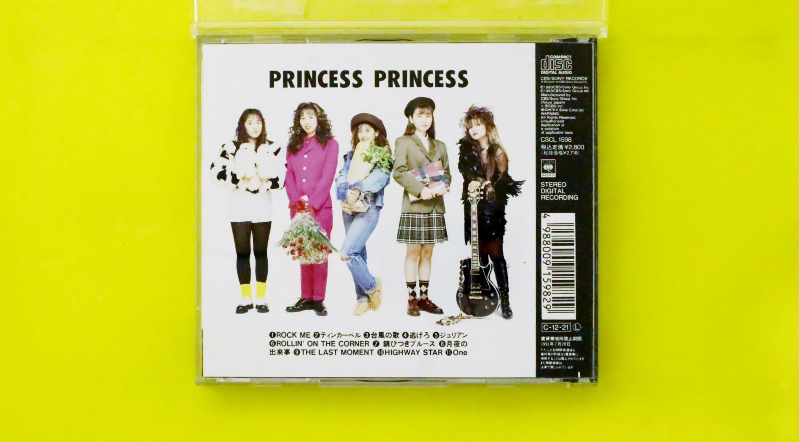 国内盤CD☆プリンセス プリンセス/PRINCESS PRINCESS□ PRINCESS