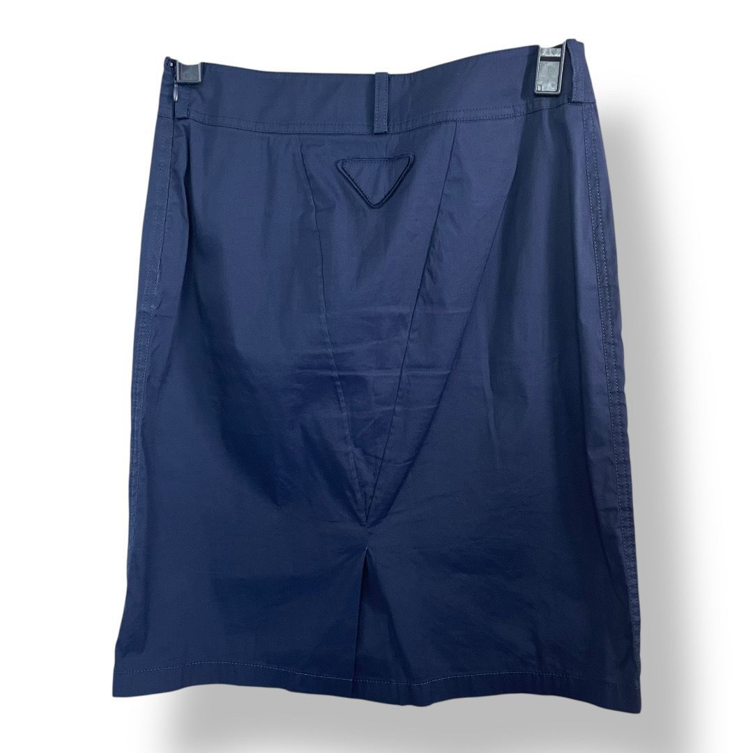 ネイビー ロゴ スカート プラダ 【公式通販】