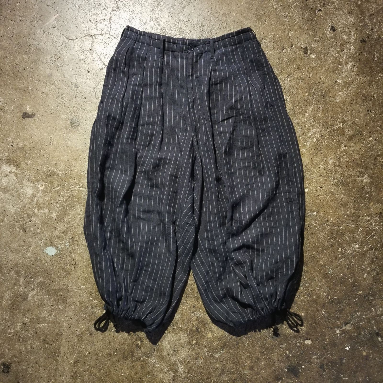 Ground Y 25ss LIGHT DONGGOROS BALLOON PANTS グラウンドY ドンゴロス バルーンパンツ Yohji Yamamoto ヨウジヤマモト サンプル