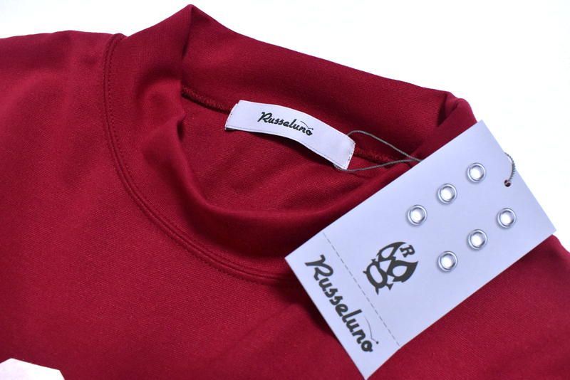 ラッセルノ　ゴルフ 新品 ラッセルノ ゴルフ ターフリーズ ルーズフィット モックネック LS