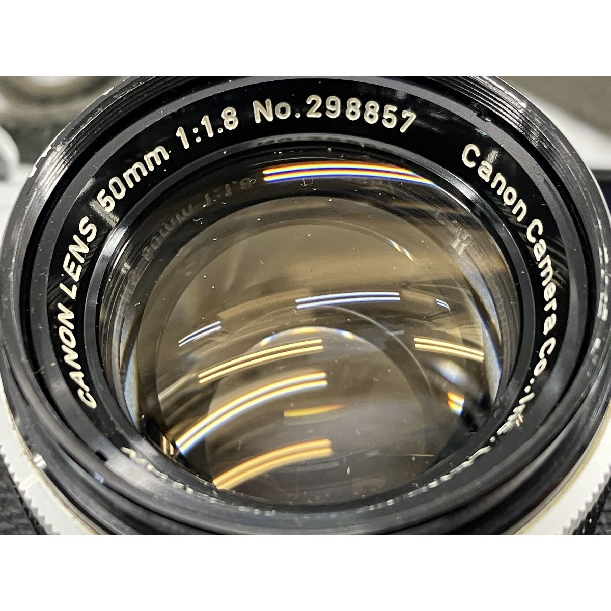 ジャンクCanon QL レンジファインダーカメラ 50mm 3台 Canon L3 レンジファインダー 50mm f1.8 レンズセット 写真 撮影