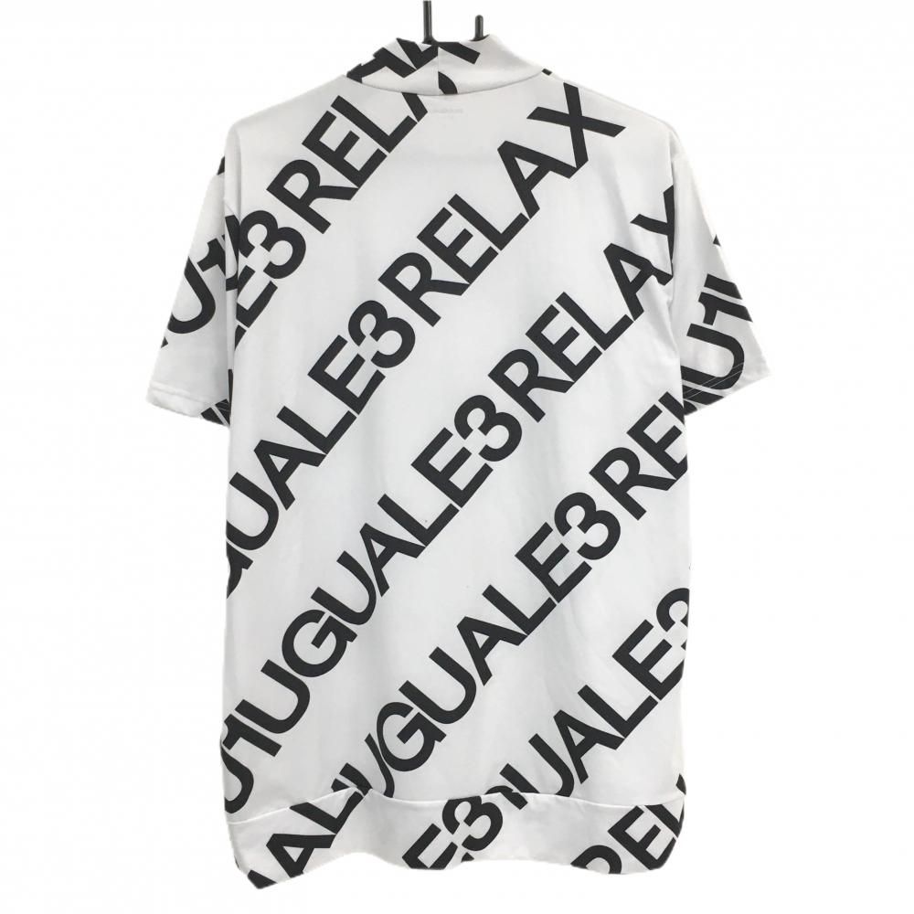 新品】1piu1uguale3 GOLF ハイネック総柄半袖シャツメンズ