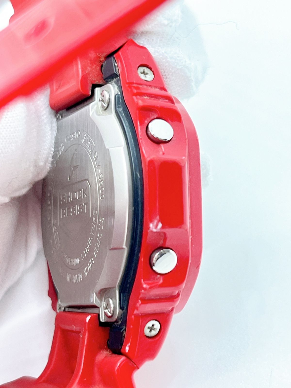 美品 稼動品 CASIO カシオ Gショック GLX-5600 メンズ 赤 G-SHOCK カシオ 腕時計 G-LIDE GLX-5600-4 CASIO Gショック