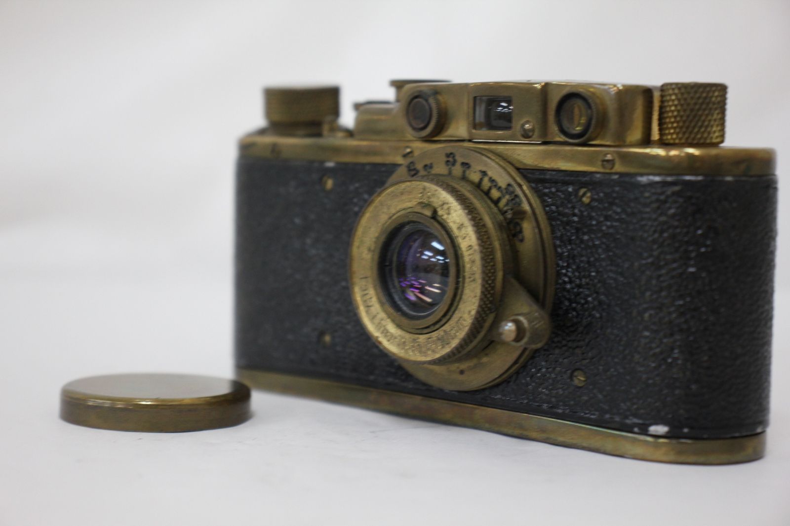 品 フェイクライカ コピーライカ Elmar 50mm F3.5 レンジファインダー カメラ e796