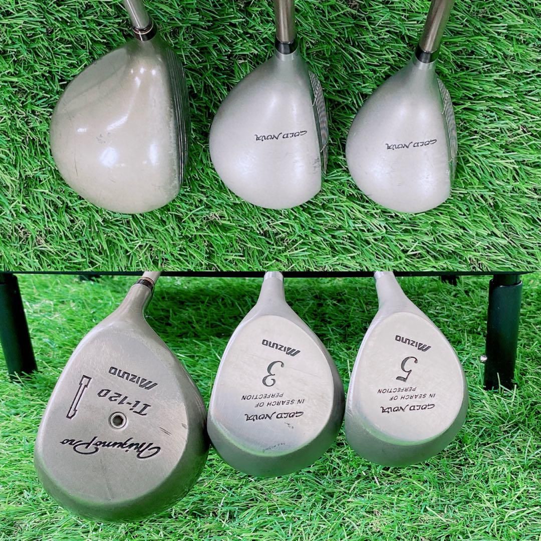 ゴルフクラブ メンズセット 初心者 ミズノ プロ Ti-120 入門