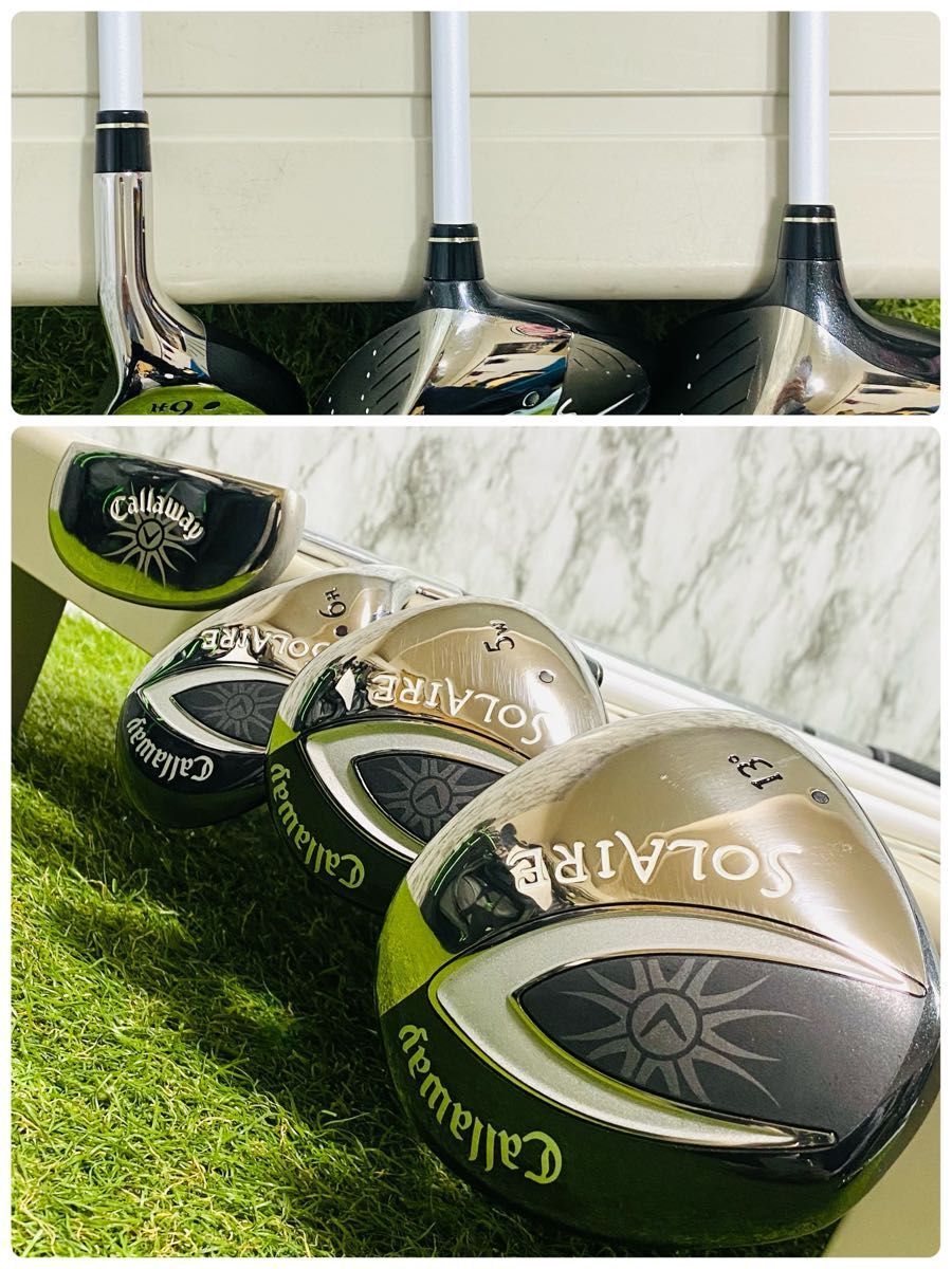 キャロウェイ ジェムズ Callaway レディース ゴルフセット W 8本 右 右