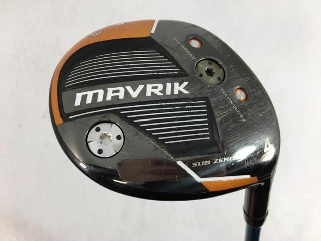 Callaway Golf - 送料無料★ キャロウェイ  マーベリック  サブゼロ ★4Wヘッド 16.5° 返品OK 【中古ゴルフクラブ】キャロウェイ MAVRIK SUBZERO