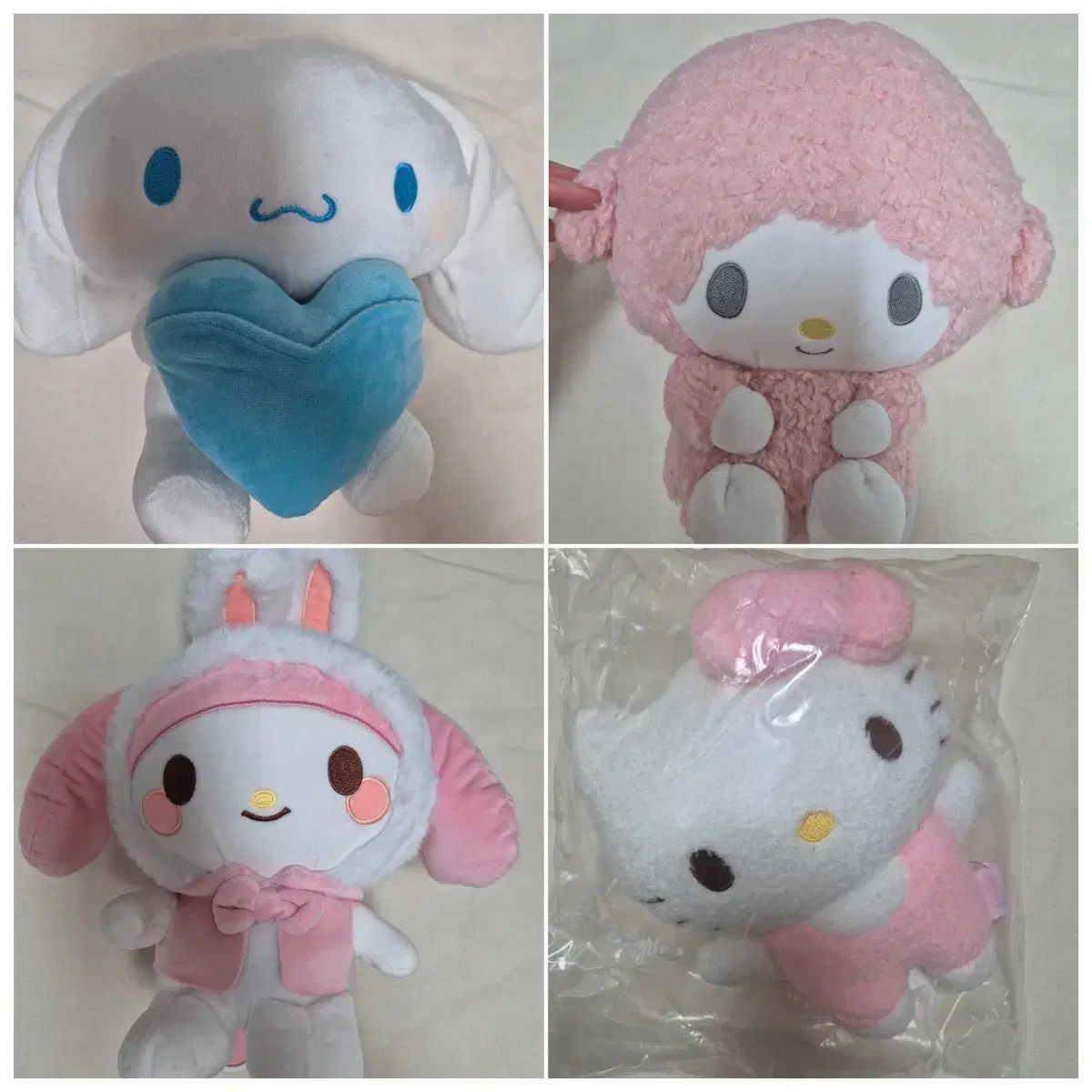 (新品) サンリオ キャラクター 人形 まとめ (キティ)