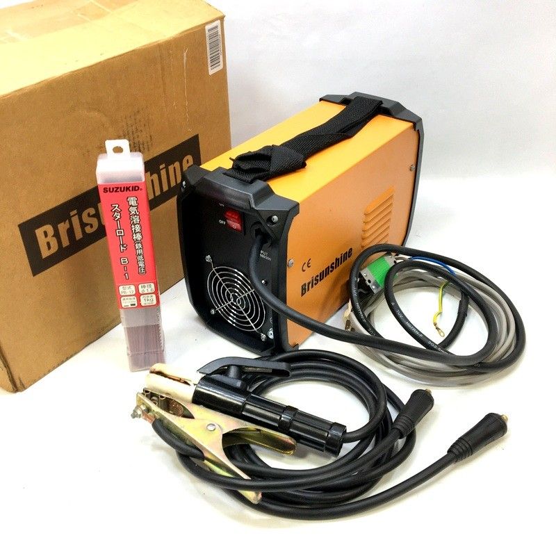 Brisunshine ブリサンシャイン インバーター溶接機 MMA-160 INVERTER MMA WELDER 手動金属アーク溶接 DIY △ DW3583