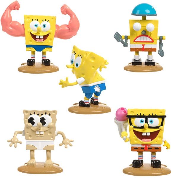 スポンジボブ ブリスターパック 5Pセット Sponge Bob アメリカン雑貨