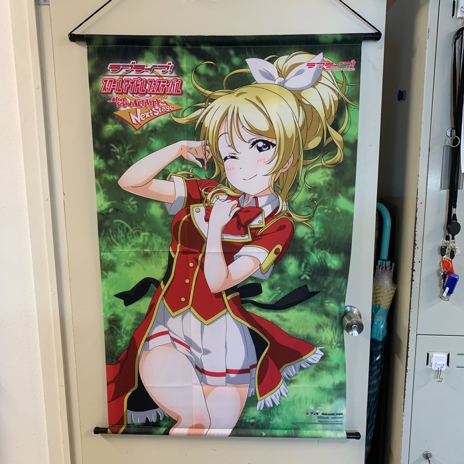 N2306-3032 ラブライブ 非売品 販促タペストリー ラブライブ 匿名 【全 