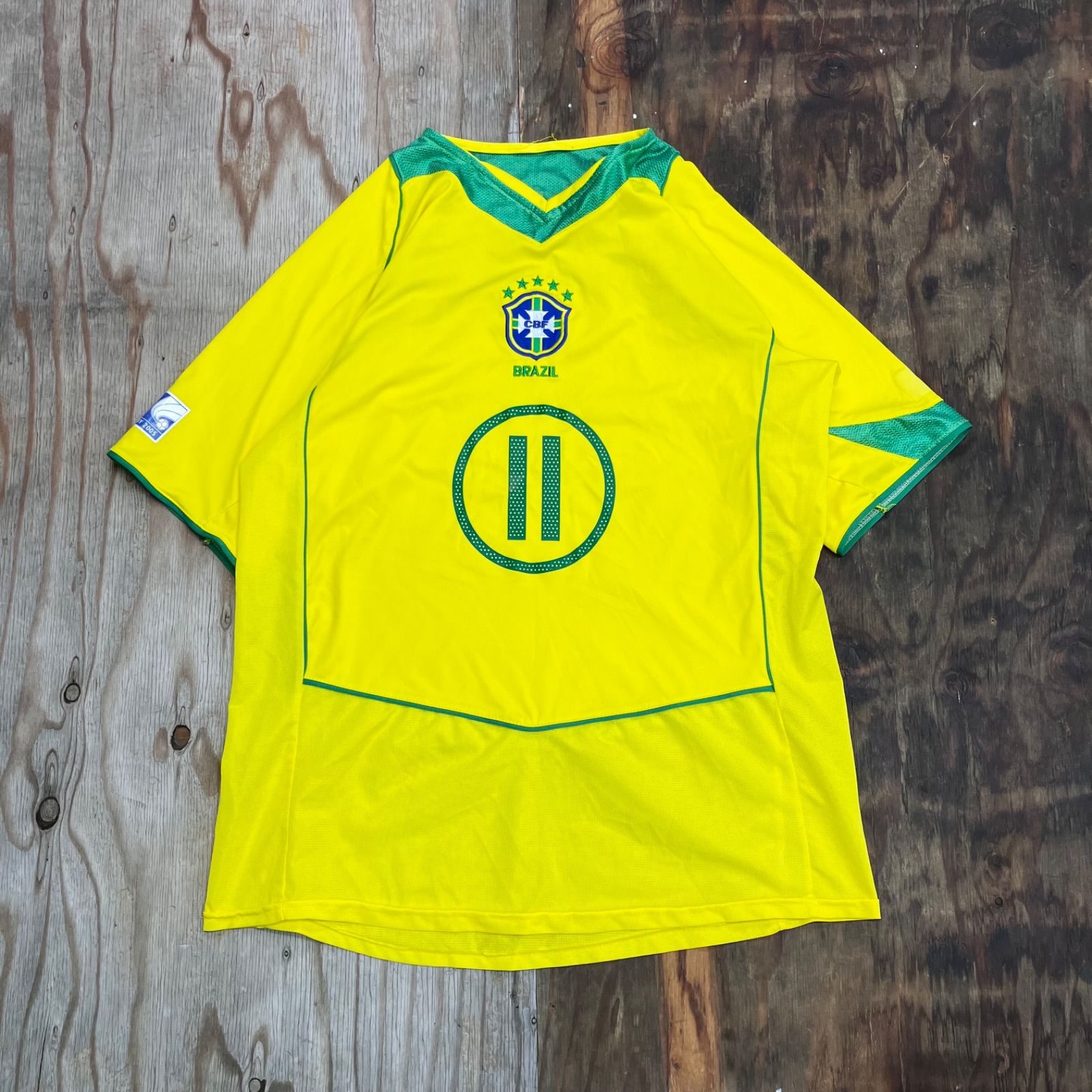 ブラジル代表 CBF イエローシャツ ブラジル代表女性用Tシャツ【CBF公式