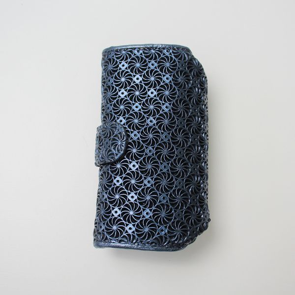 HIROKO HAYASHI 小銭入れ (ネイビー) 極美品 HIROKO HAYASHI ヒロコハヤシ GIRASOLE ジラソーレ 小銭入れ