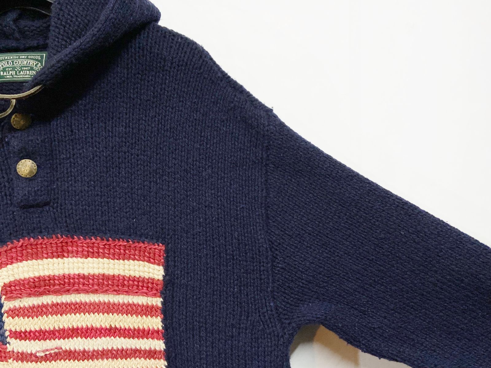 ポロカン　星条旗フーディー　ポロラルフローレン POLO COUNTRY RALPH LAUREN｜ポロカントリー ラルフローレン
