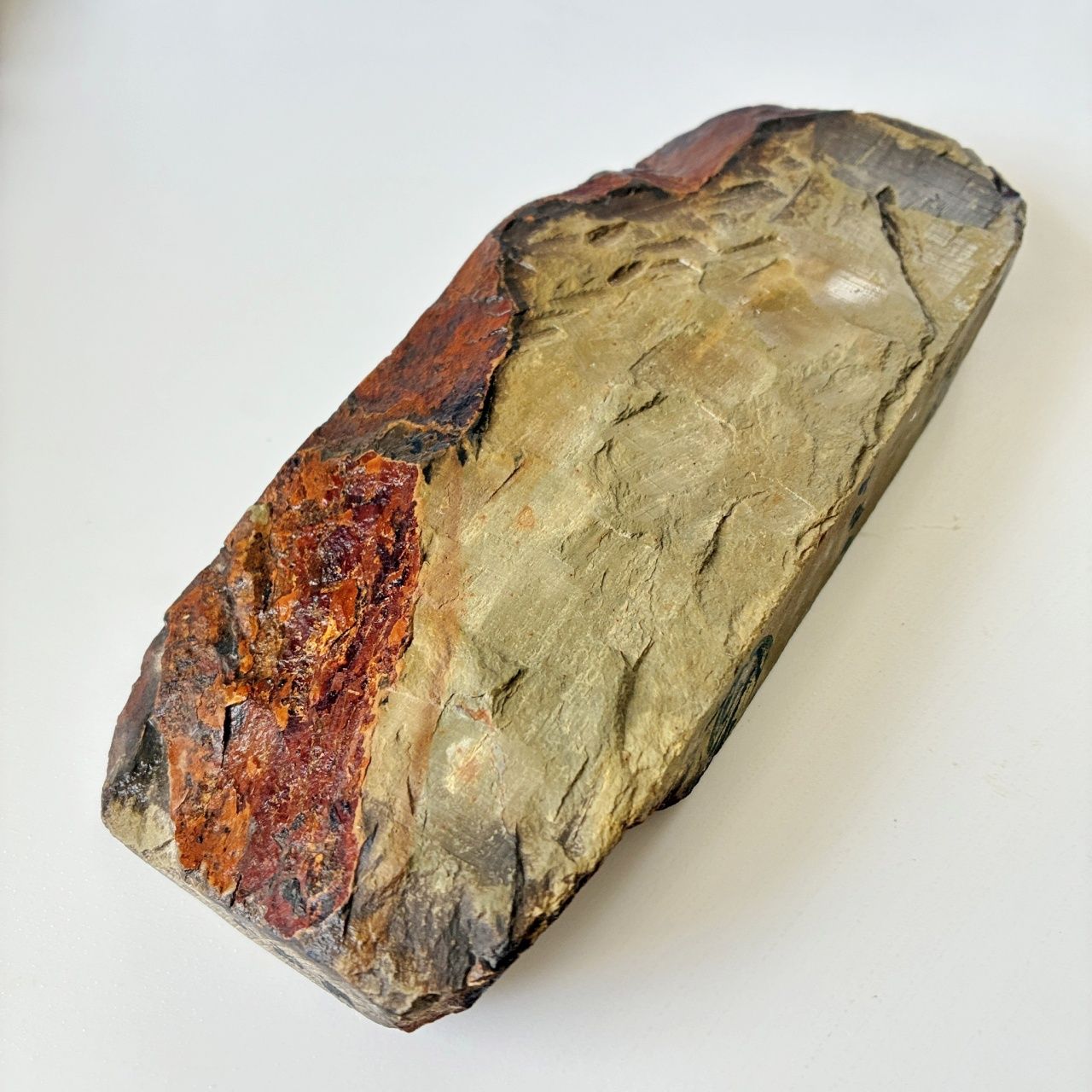 誰でも扱いやすい 砥面だいぶ広め 725g 並砥 馬路山合砥 正本山 京都 天然砥石