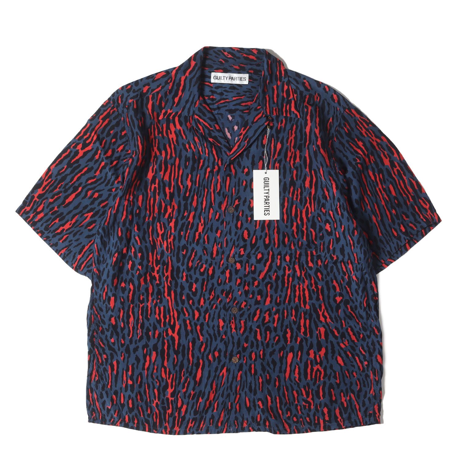 WACKO MARIA ワコマリア シャツ サイズ:L / 24AW レオパード柄