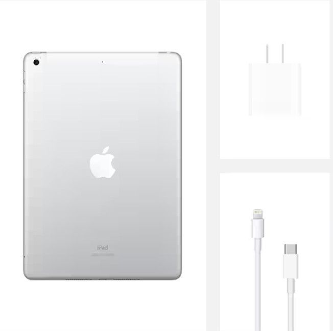 iPad 【第8世代】Wi-Fi+Cellular 32GB シルバー A2429 美品