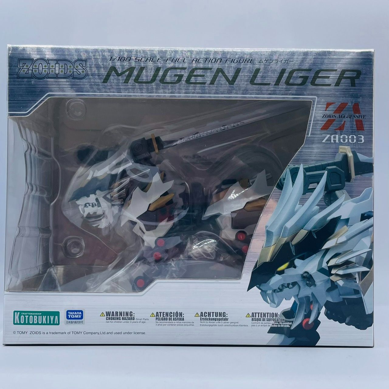 ZOIDS コトブキヤ ZA ムゲンライガー 1/100 スケール フィギュア / ゾイド KOTOBUKIYA MUGEN LIGER - メルカリ