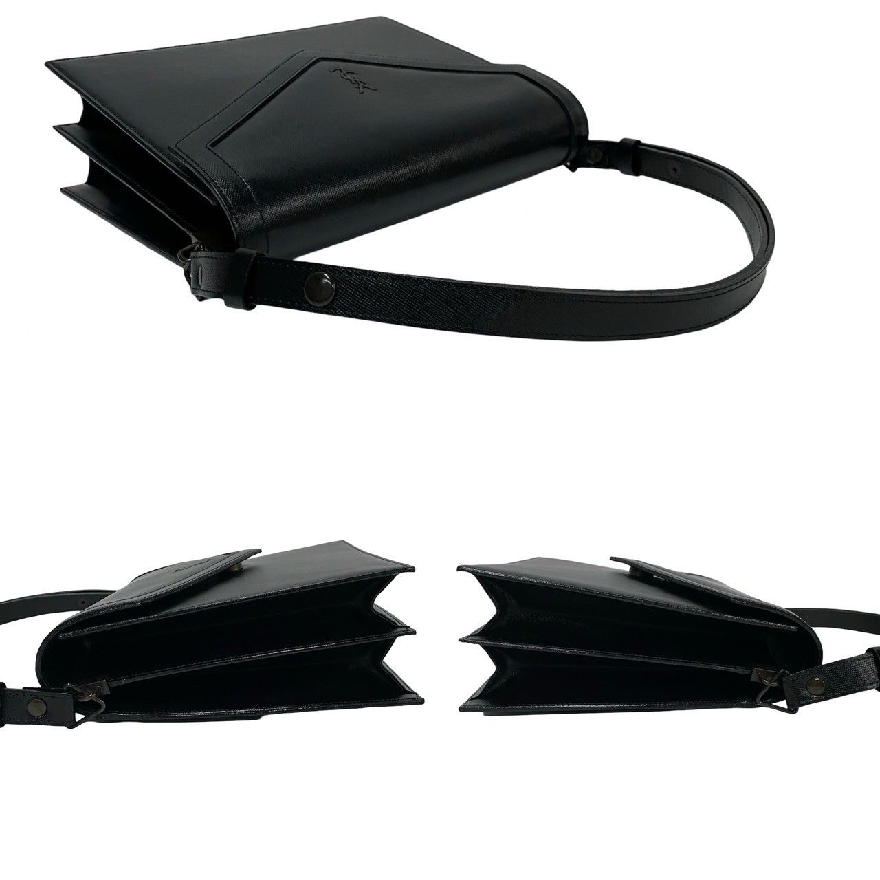 極 美品 袋付き 希少品 YVES SAINT LAURENT イヴ サンローラン